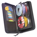 Case Logic CD/DVD Wallet, Holds 72 Discs, Black 3200042